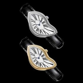 Cartier crash retro watch