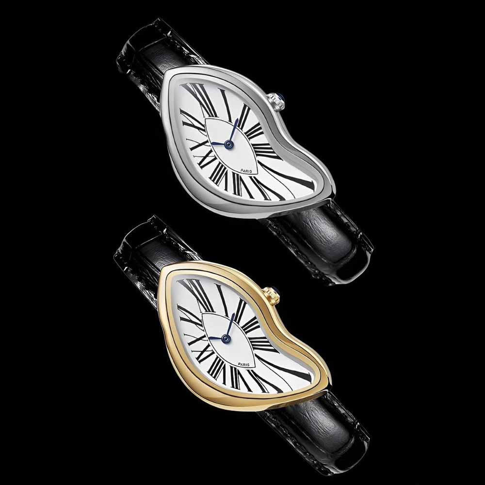 Cartier crash retro watch