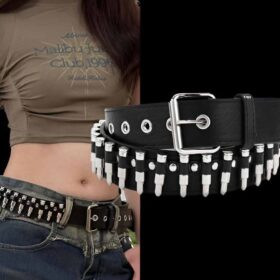 Y2K Bullet Belt
