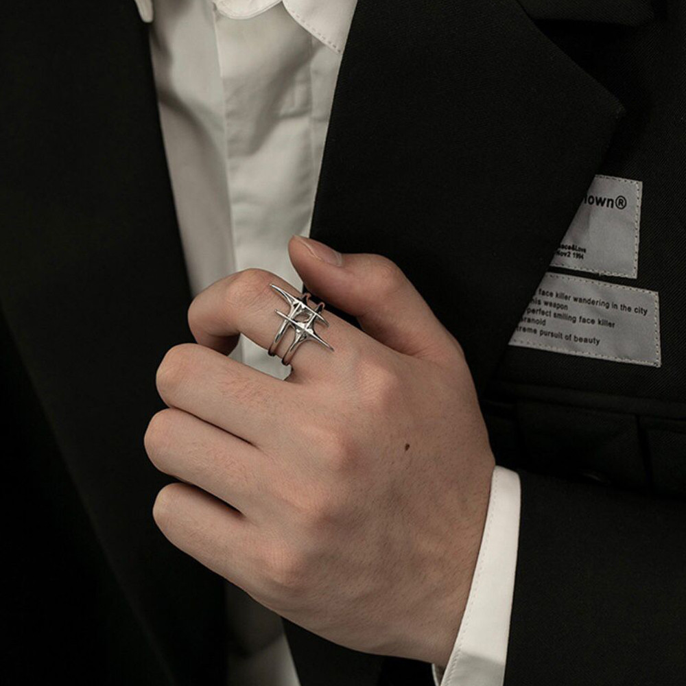 Y2k Star Ring - Image 3