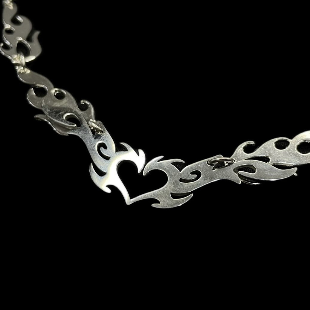 Fire Heart Necklace - Image 3