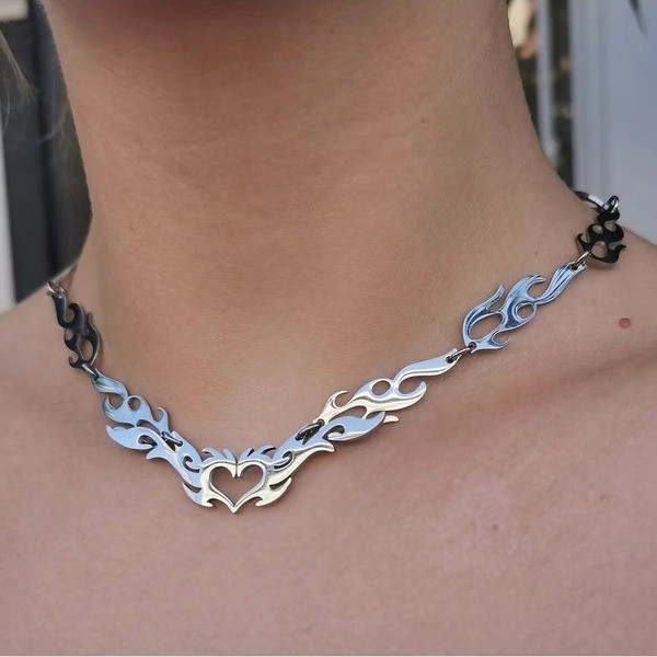 Fire Heart Necklace - Image 2