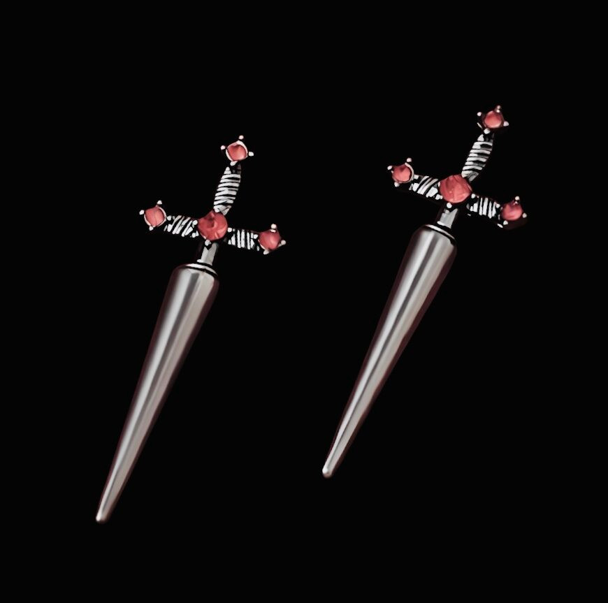 Sword Earring
