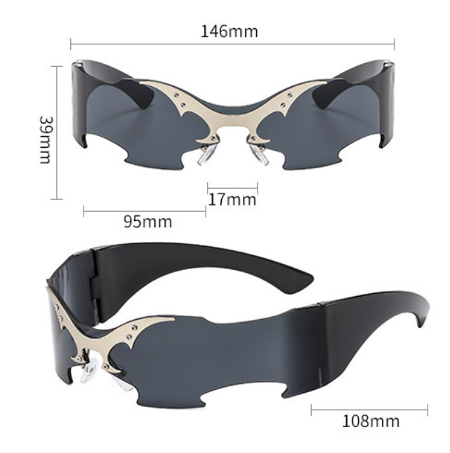 Y2K Future Flame Sunglass - Image 7