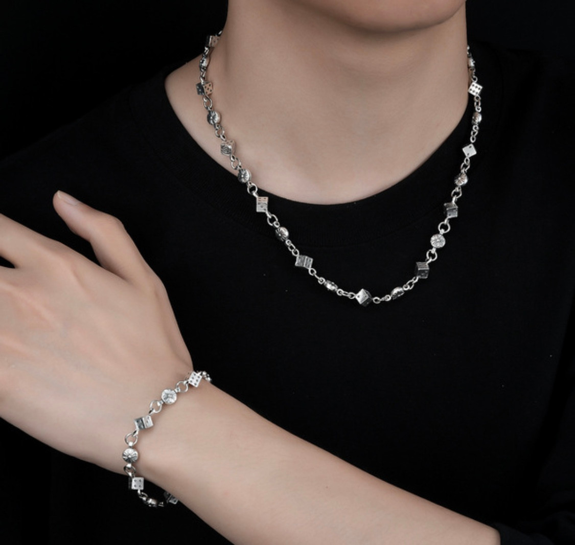 Chrome Heart Dice Bracelet - Image 2