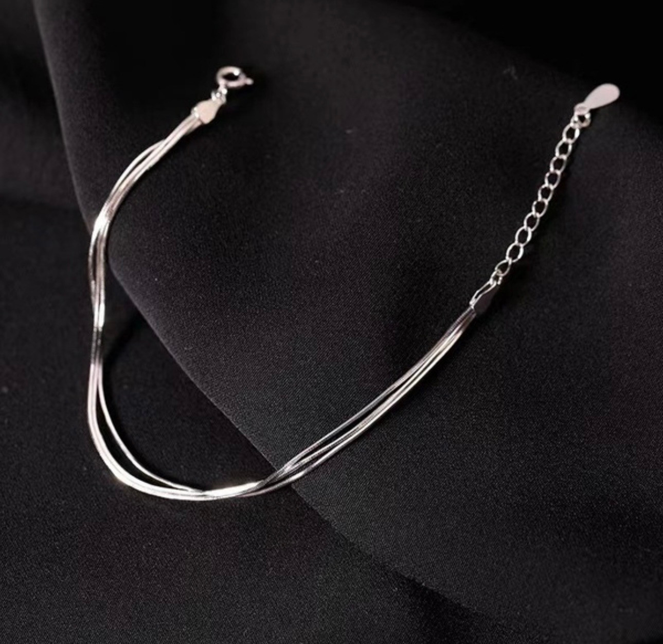 Snake Bone 3Layer Bracelet - Image 6