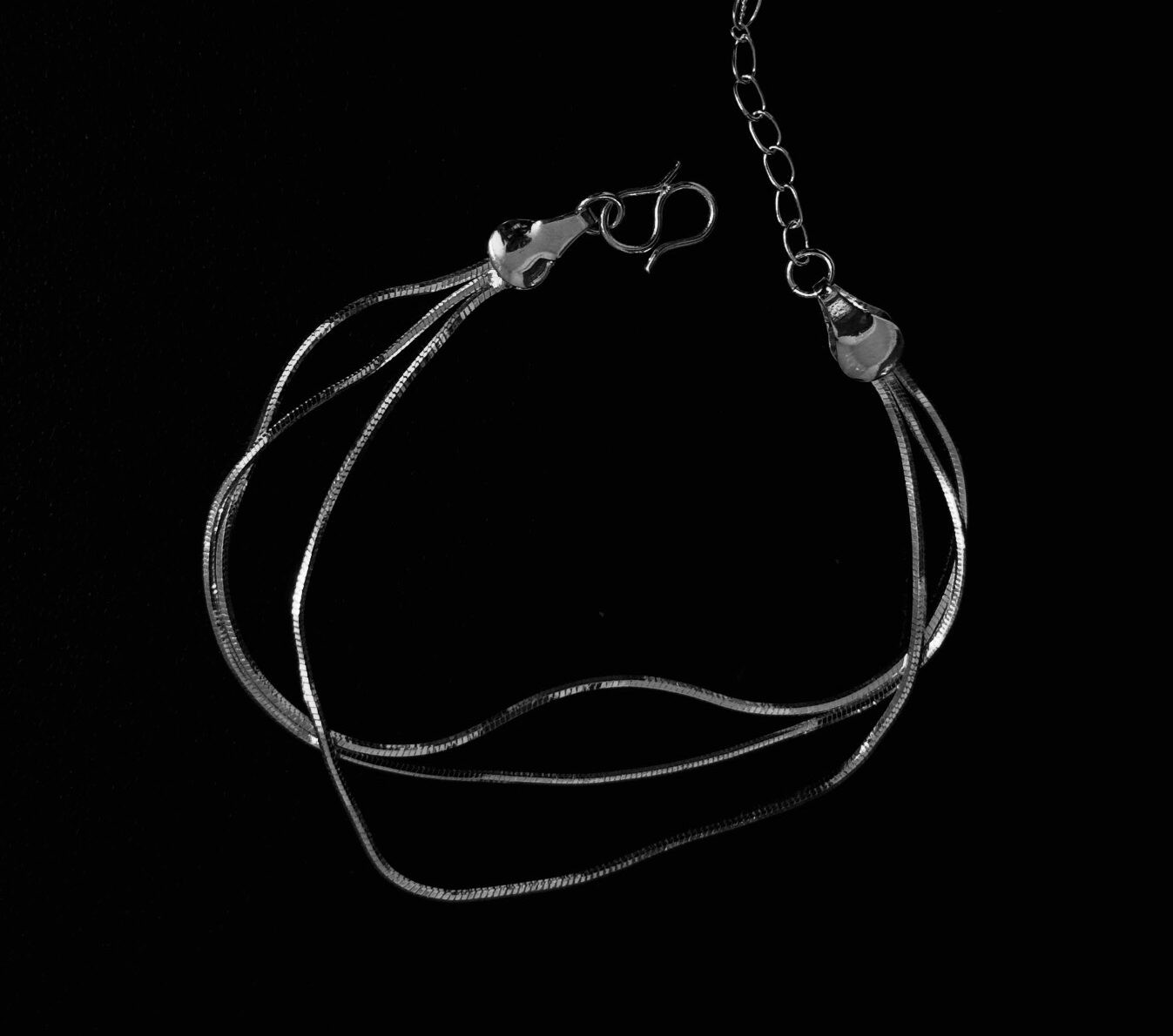 Snake Bone 3Layer Bracelet